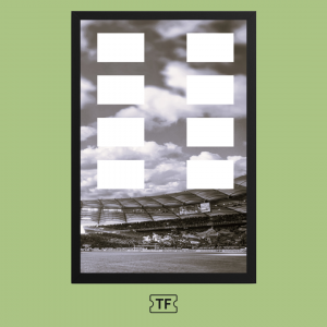 Frame mit Platz für 8 Dauerkarten 30x45